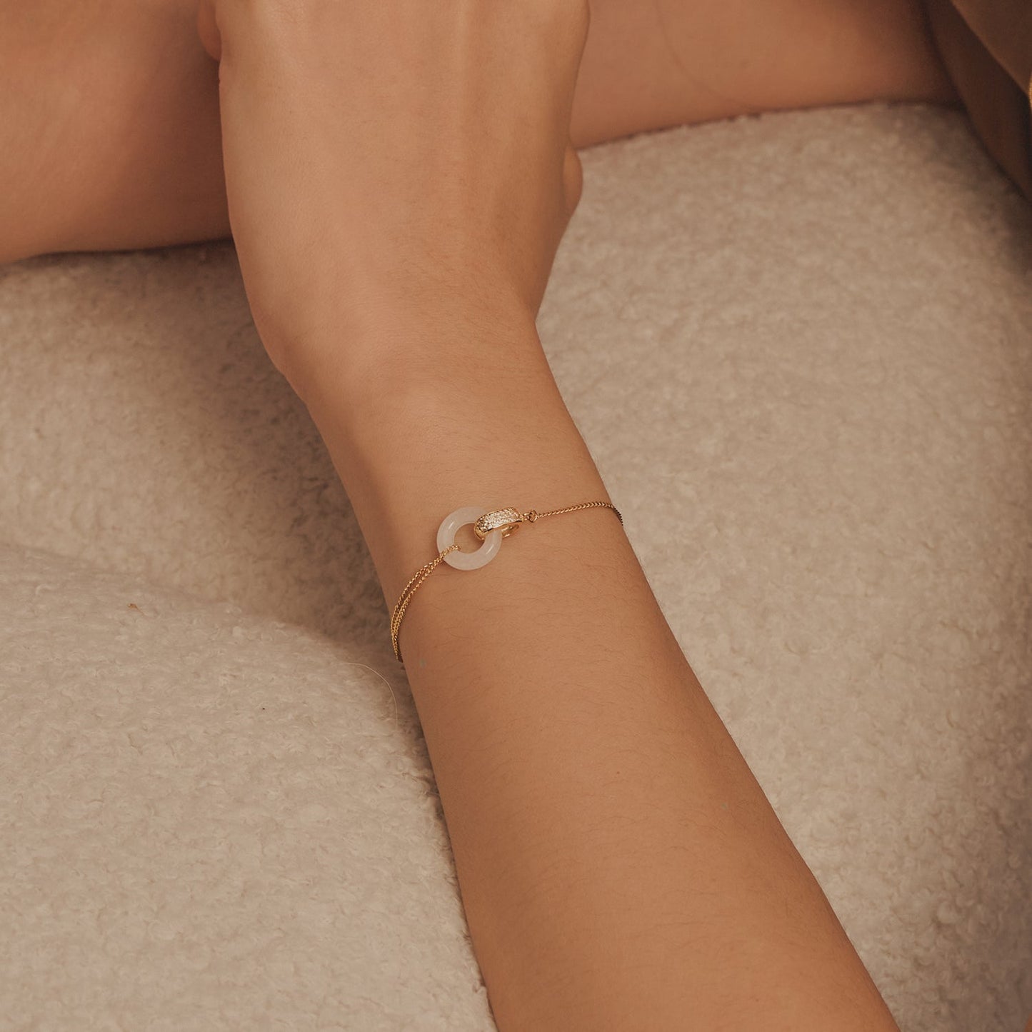 Gold Eternal Bracelet