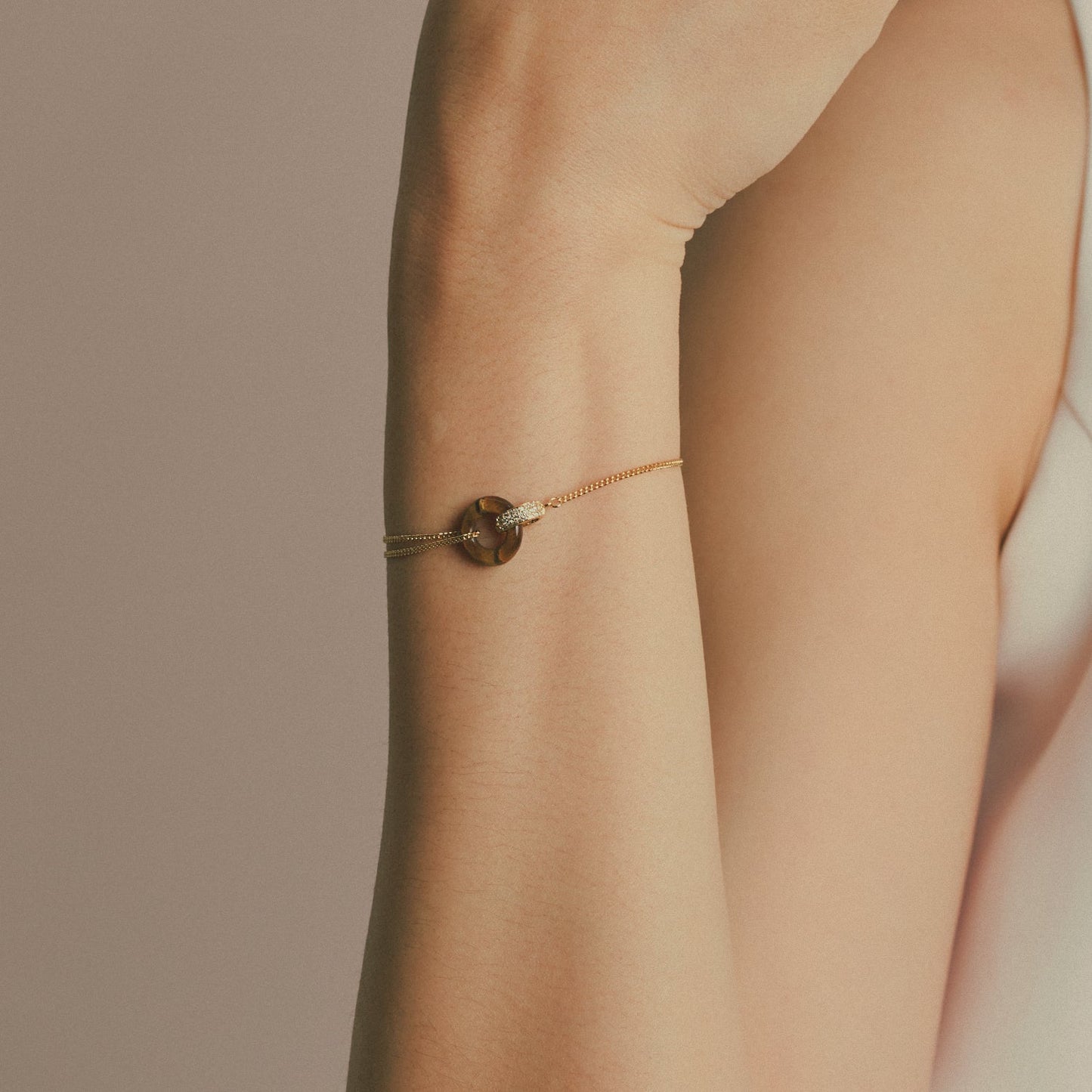 Gold Eternal Bracelet