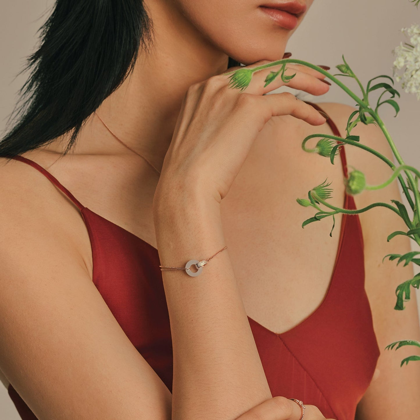 Rose Gold Eternal Bracelet