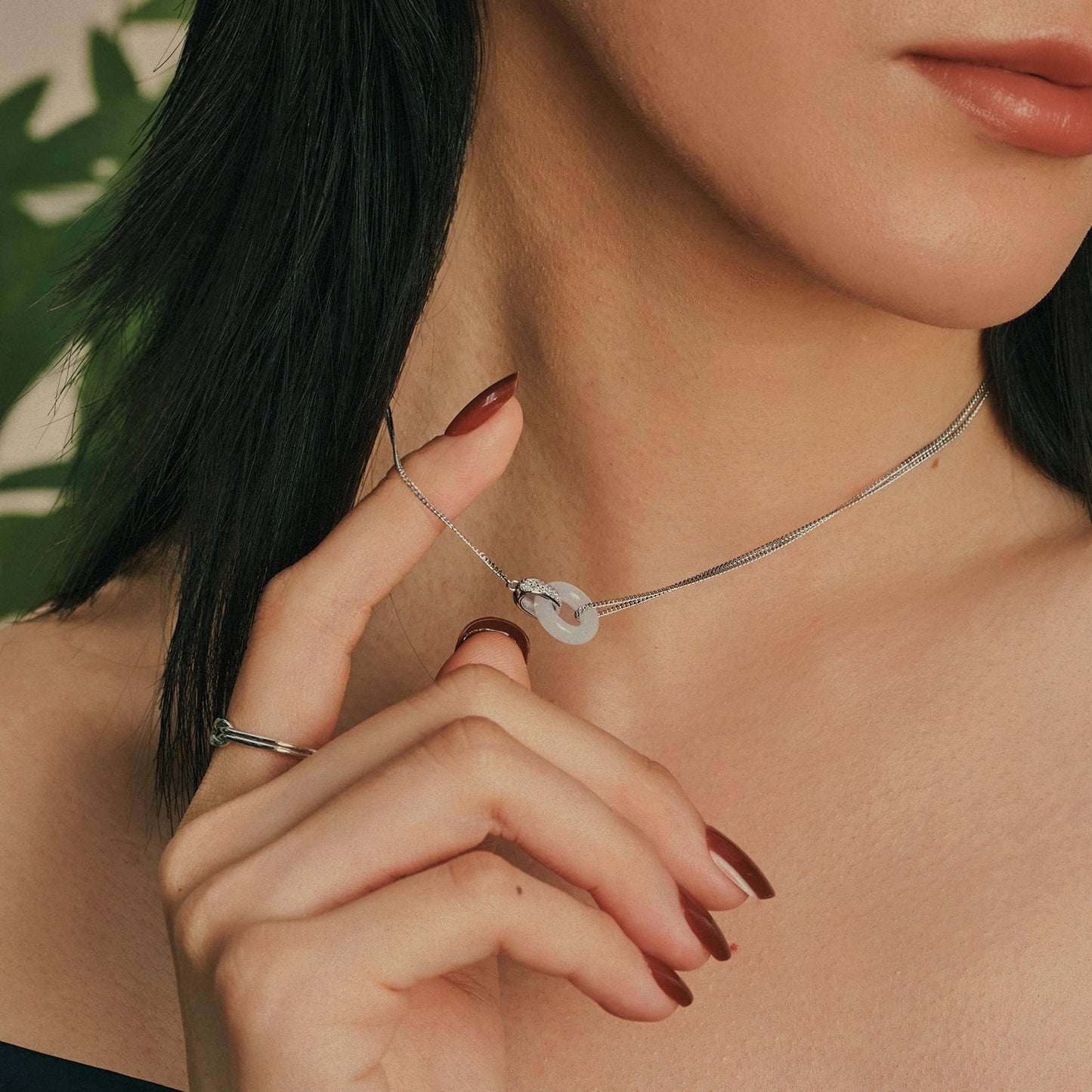 Silver Eternal Necklace