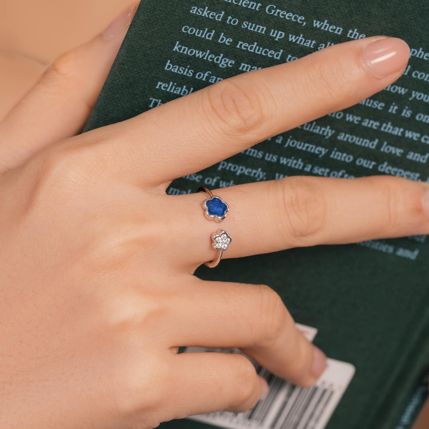 Silver Calyx Ring