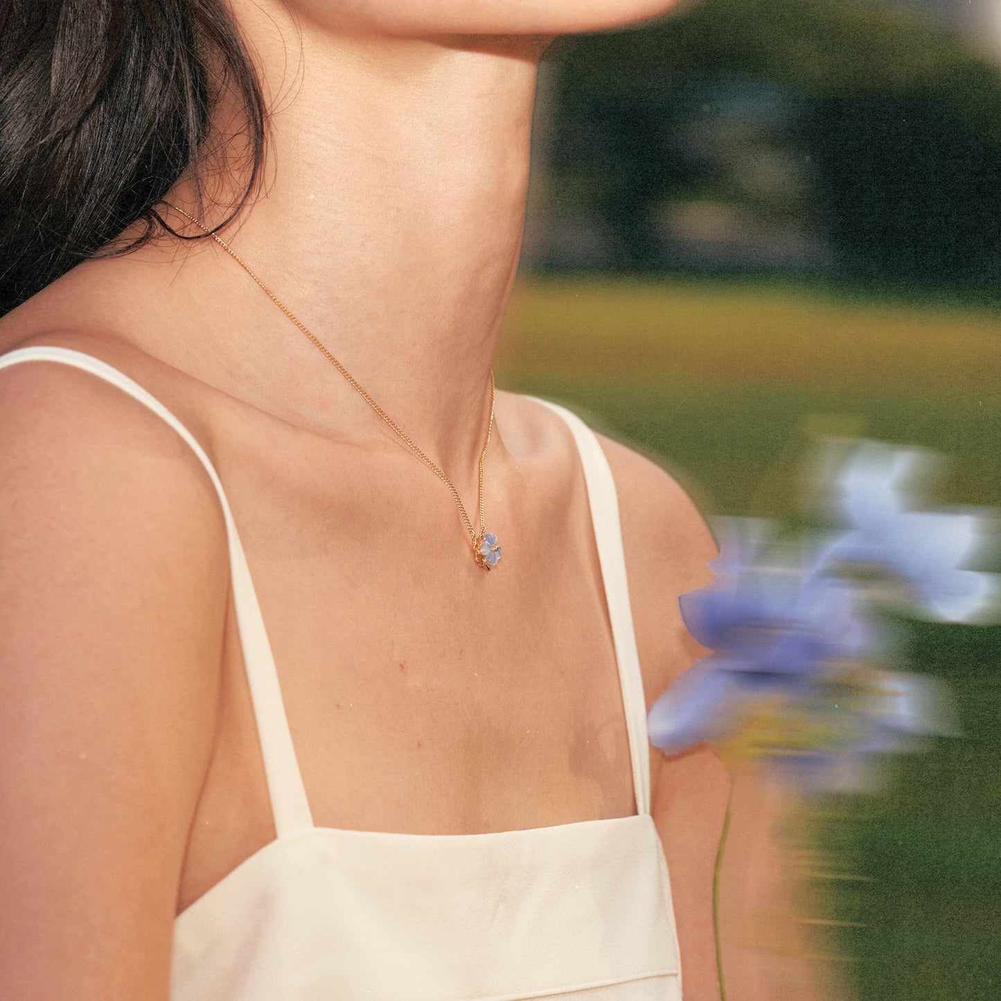 Gold Lucky Swivel Necklace