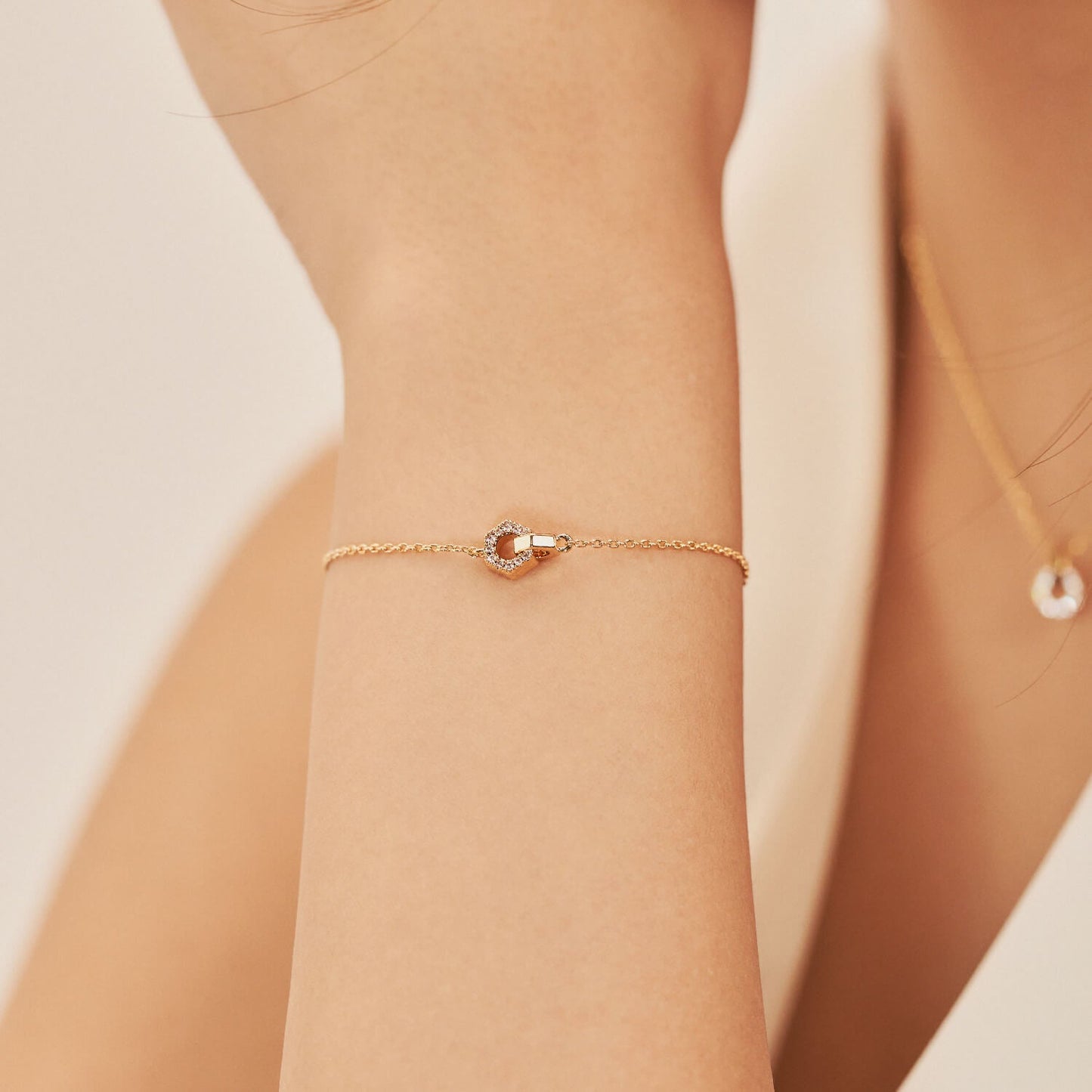 Gold Sia Bracelet