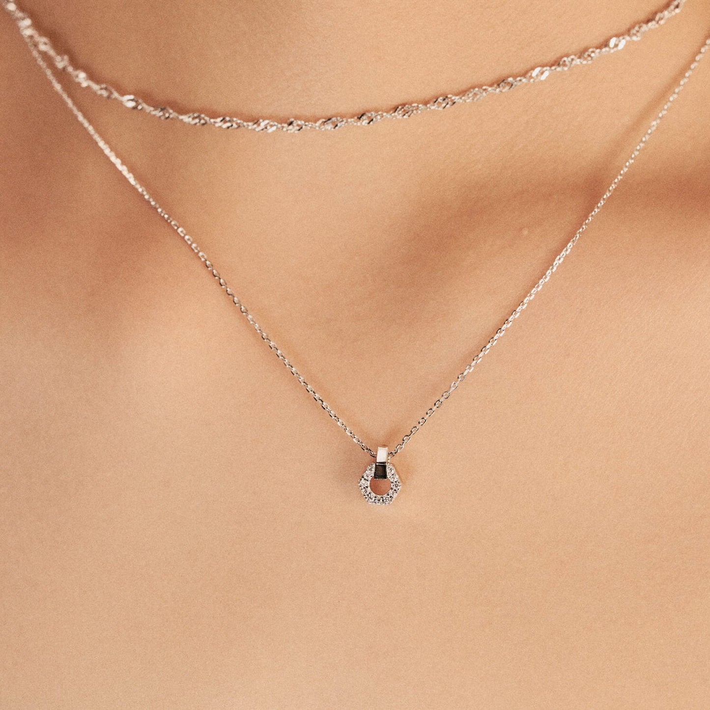Silver Sia Necklace