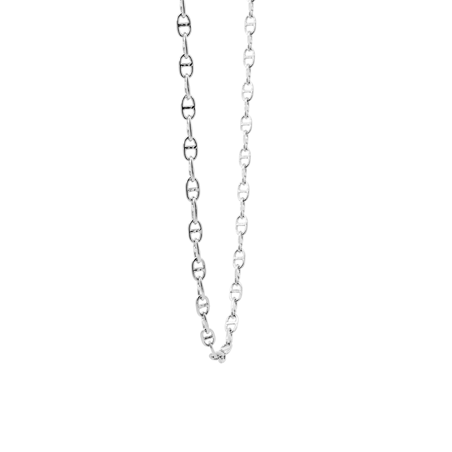 Silver Mariner Chain Necklace