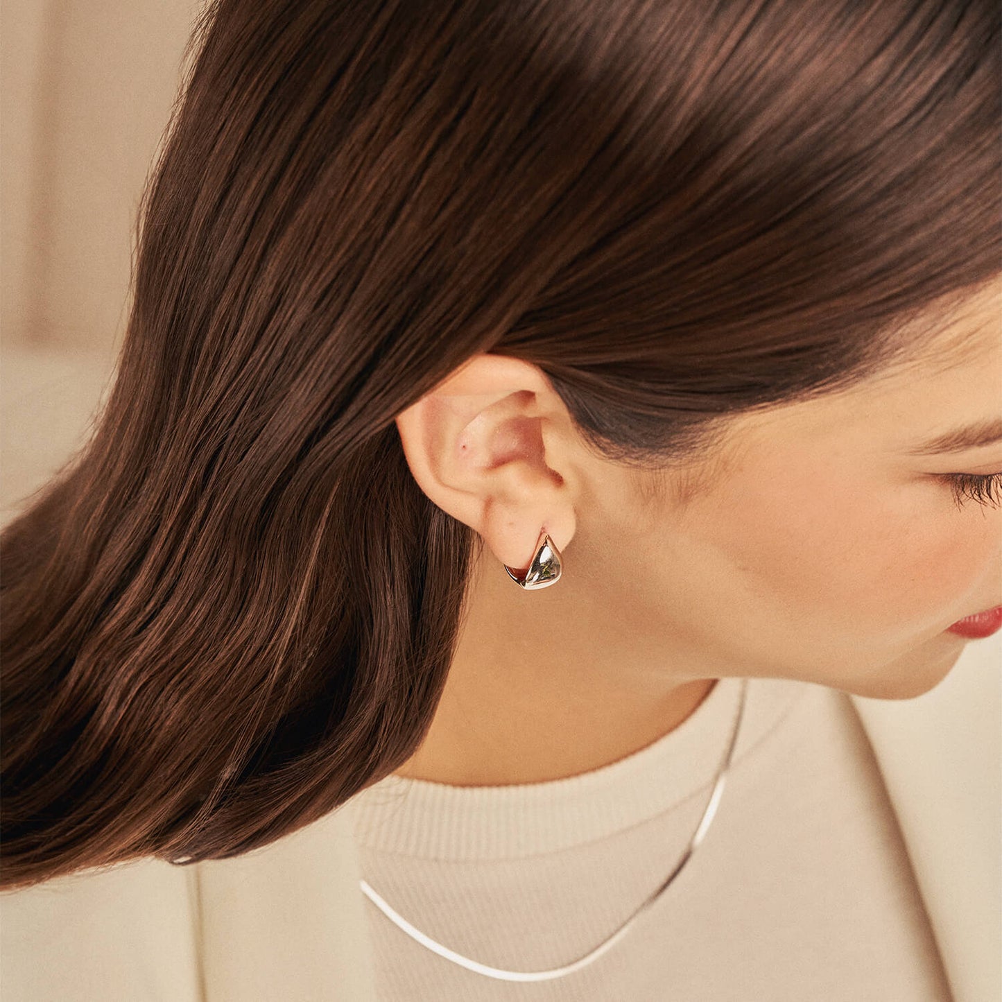 Silver Dewdrop Earrings