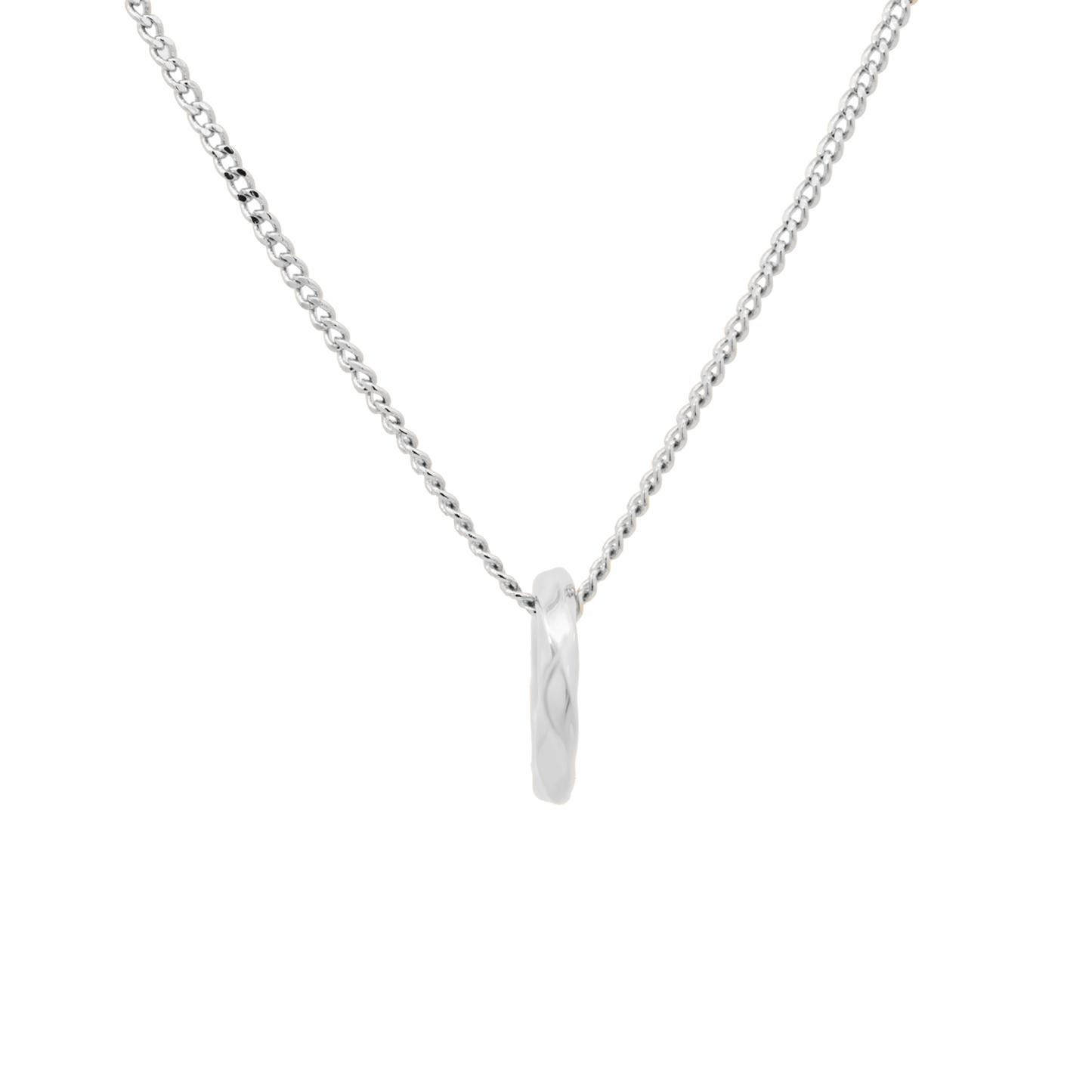Silver Rumi Charm Necklace