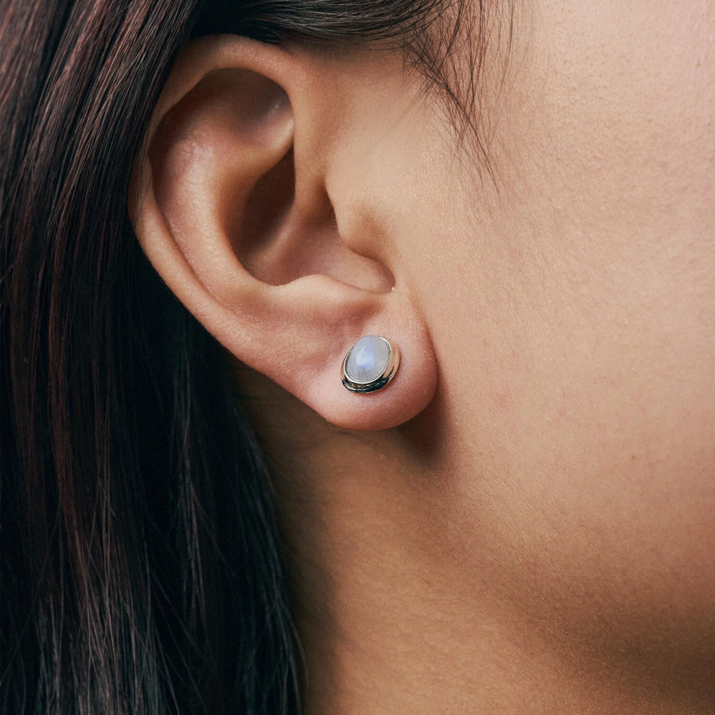 Silver Halo Studs