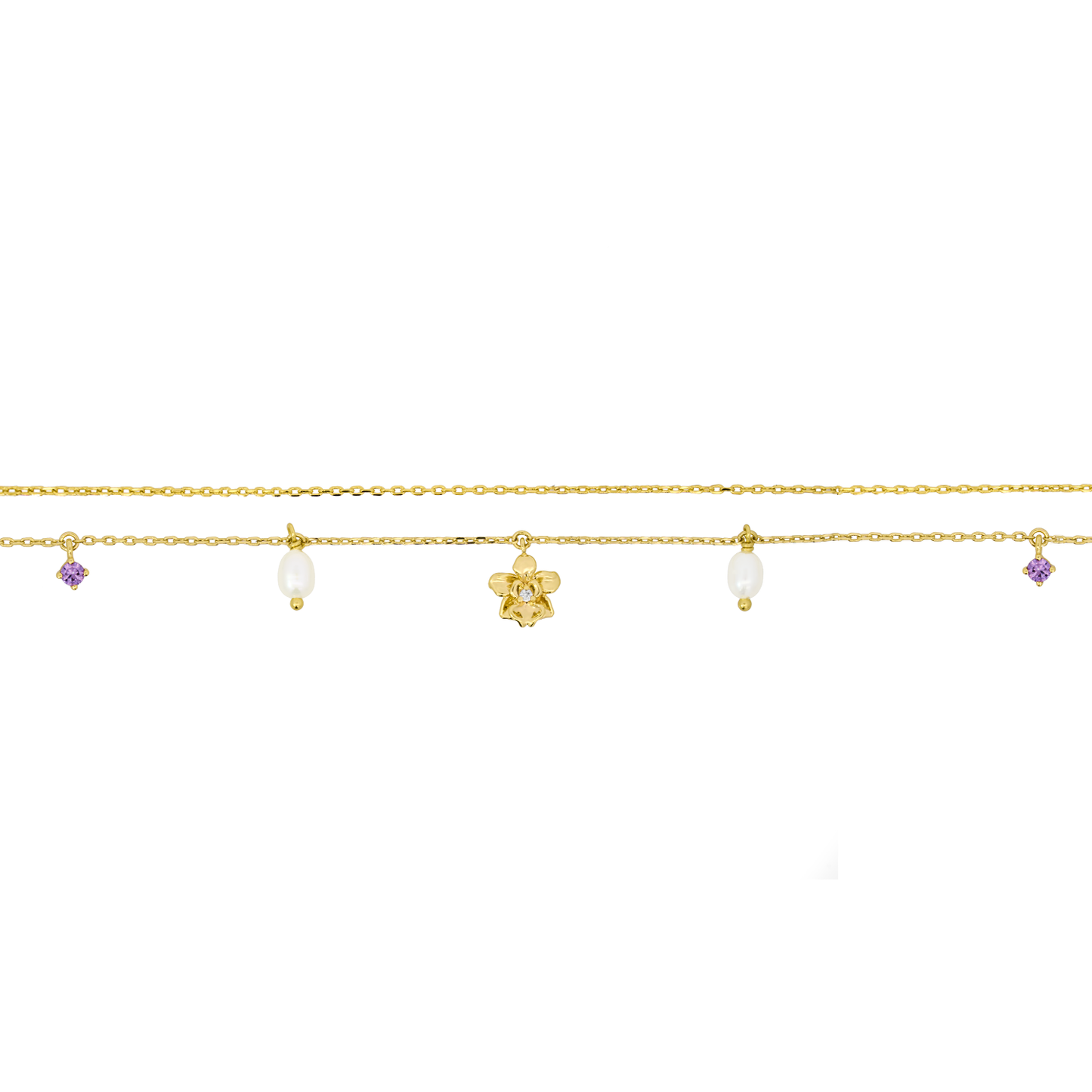 Gold Cataleya Bracelet