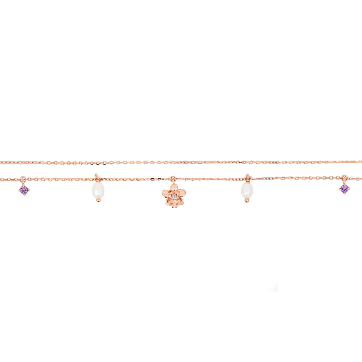 Rose Gold Cataleya Bracelet