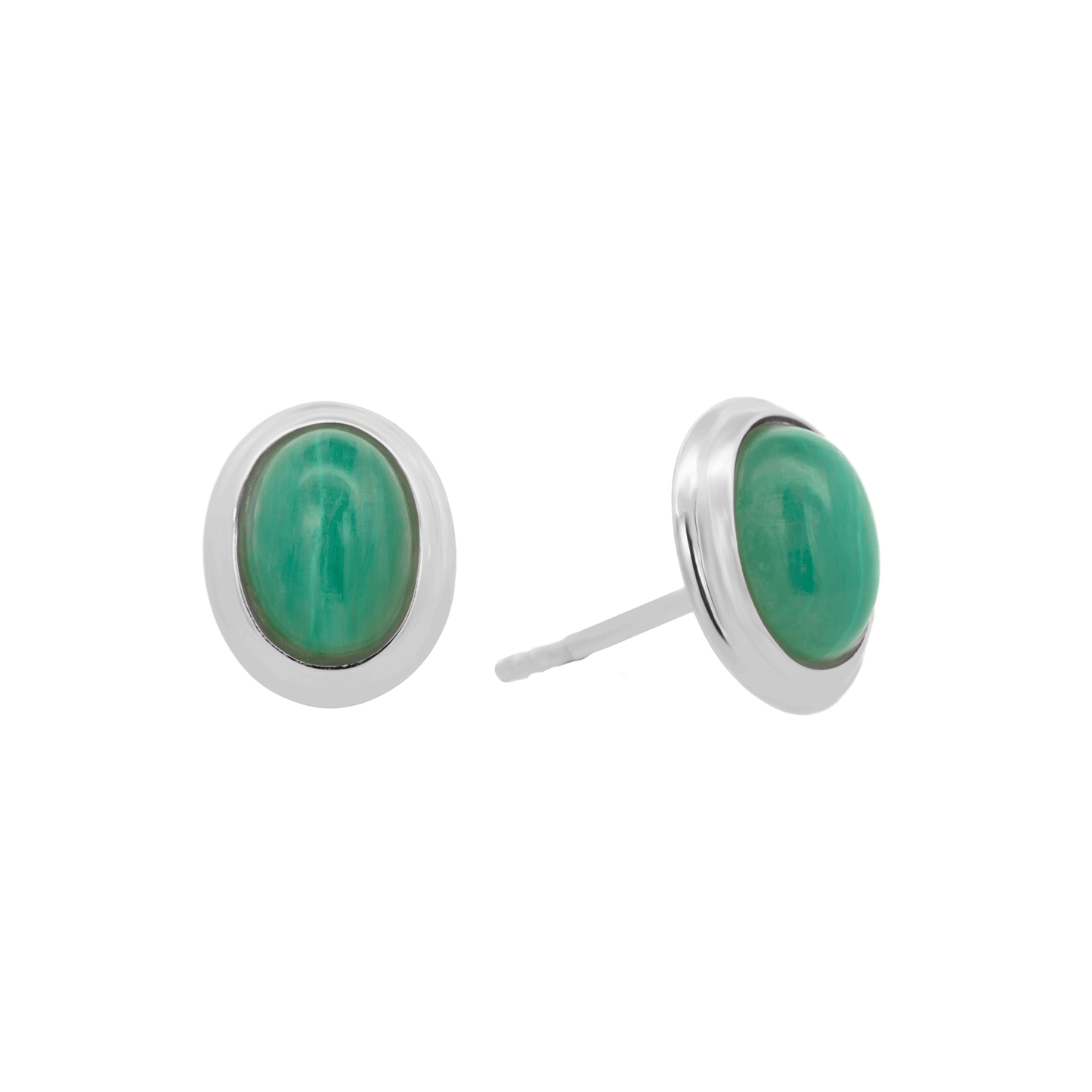 Silver Halo Studs