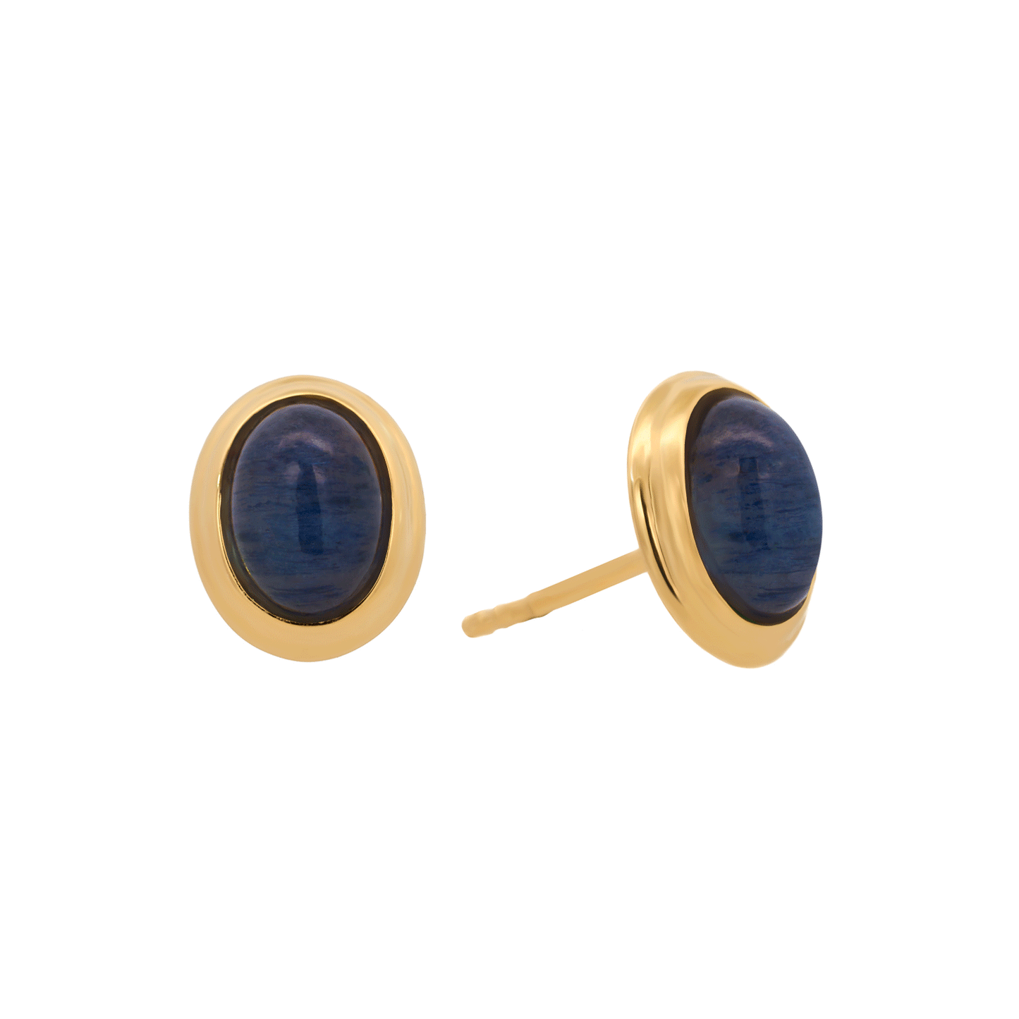Gold Halo Studs