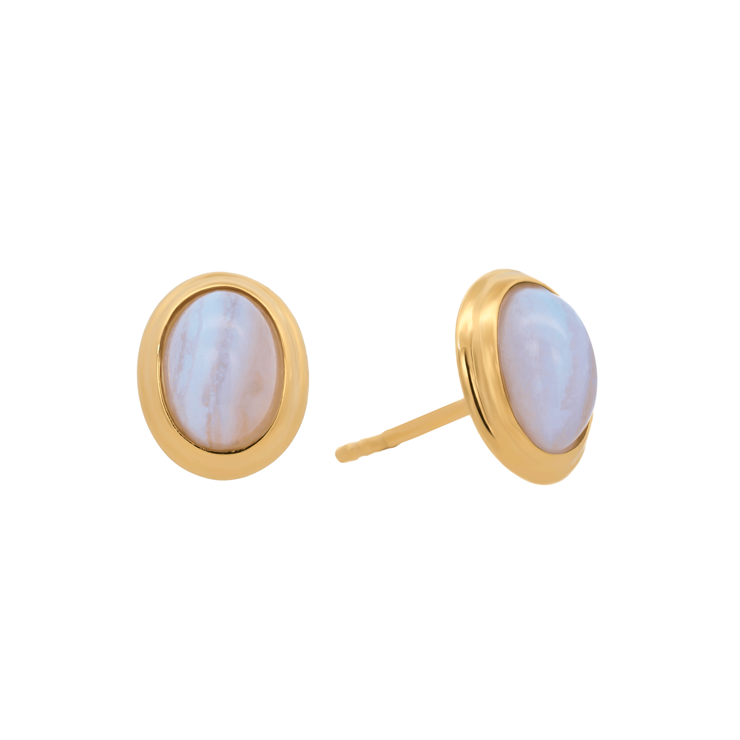 Gold Halo Studs