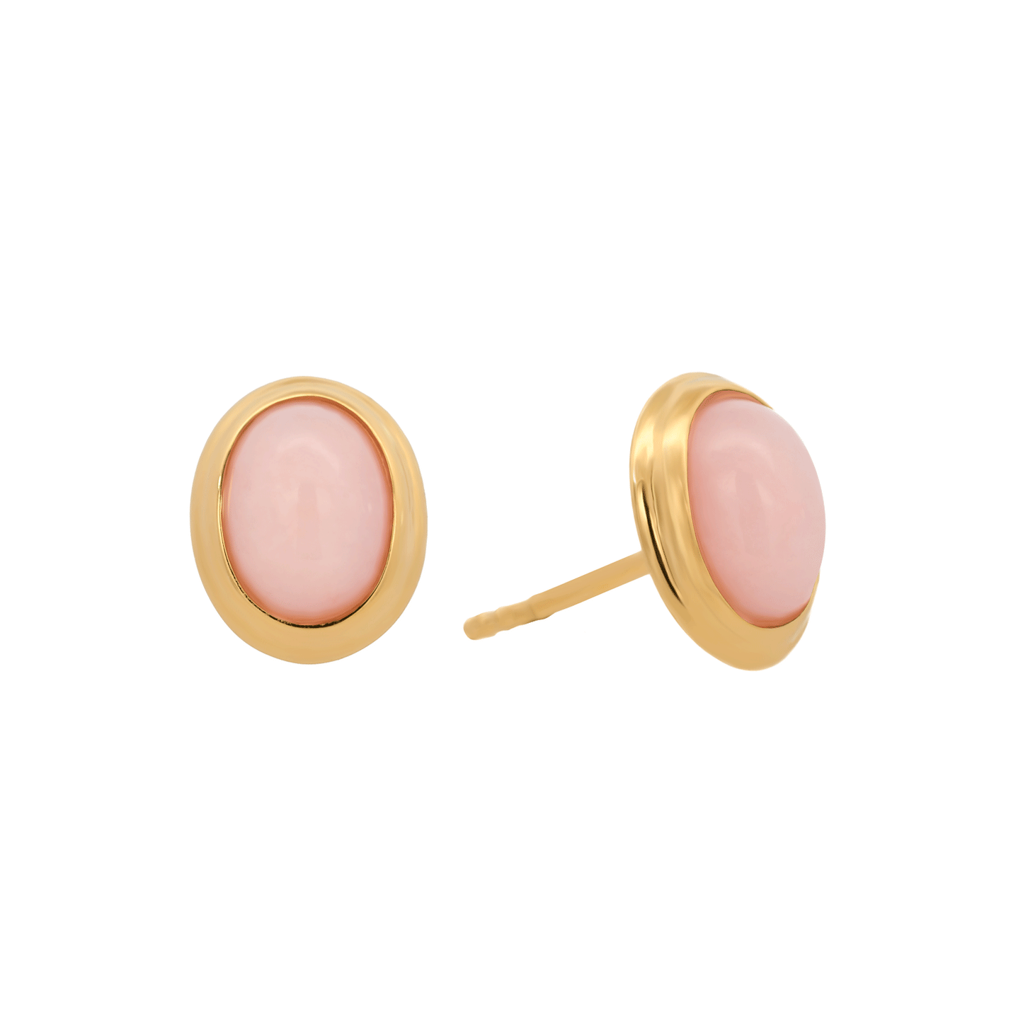 Gold Halo Studs