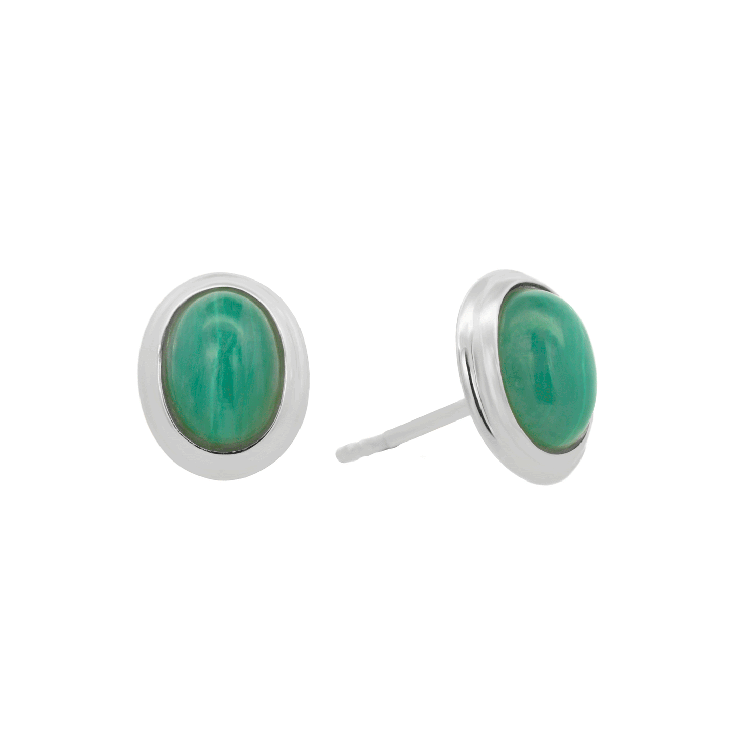 Silver Halo Studs