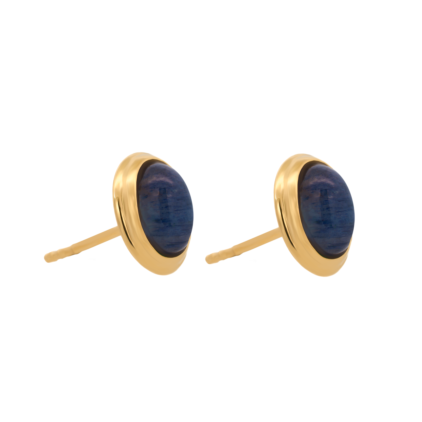 Gold Halo Studs
