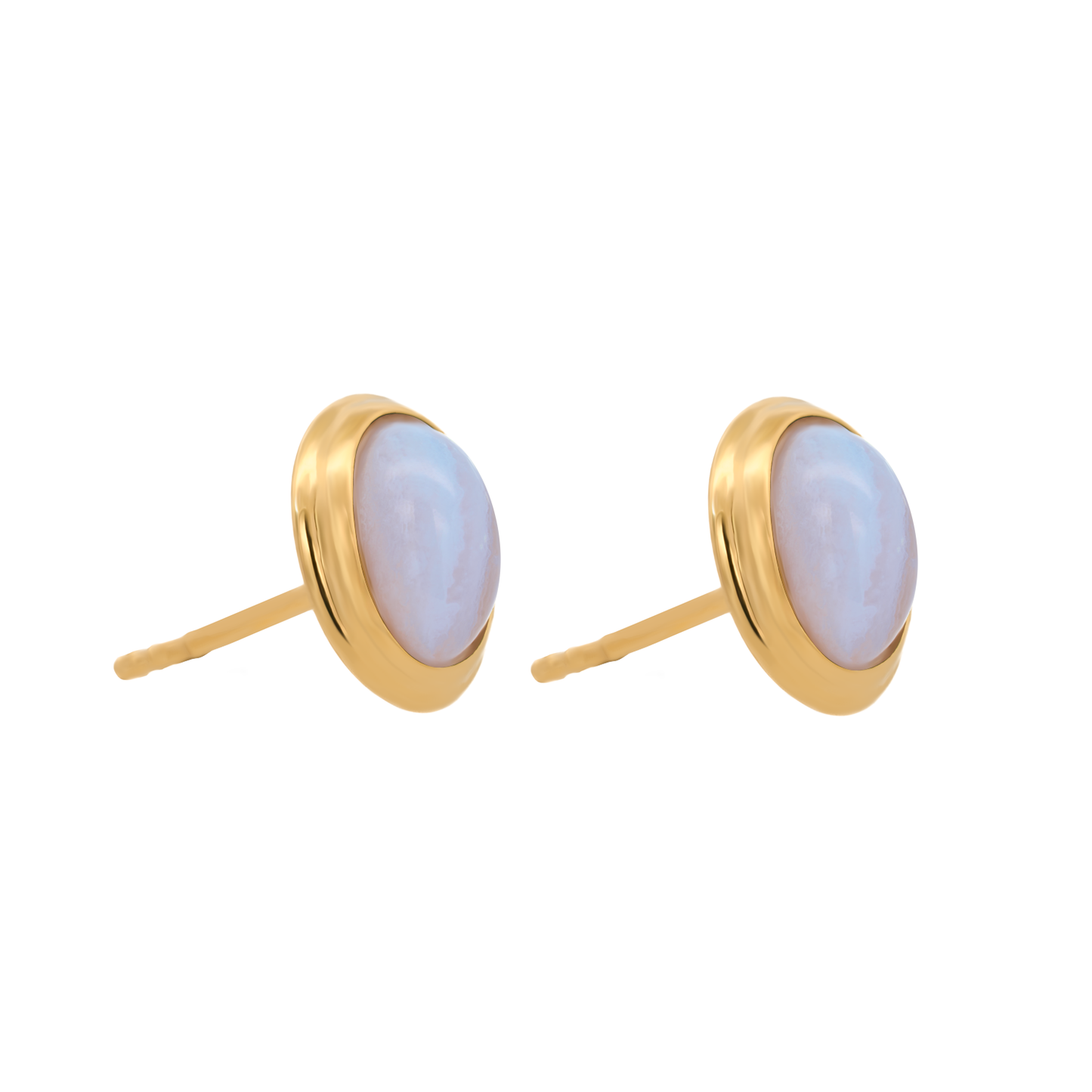 Gold Halo Studs