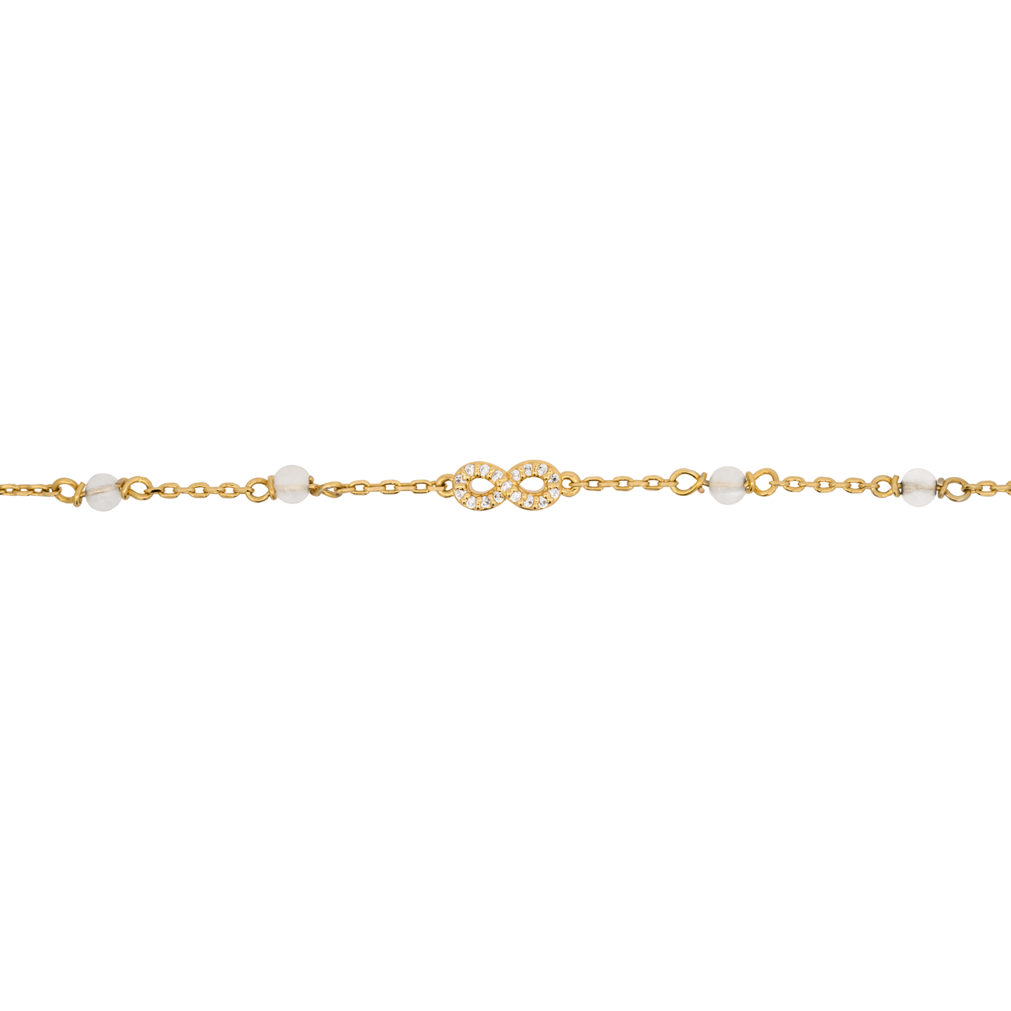 Gold Harmony Bracelet (Moonstone)