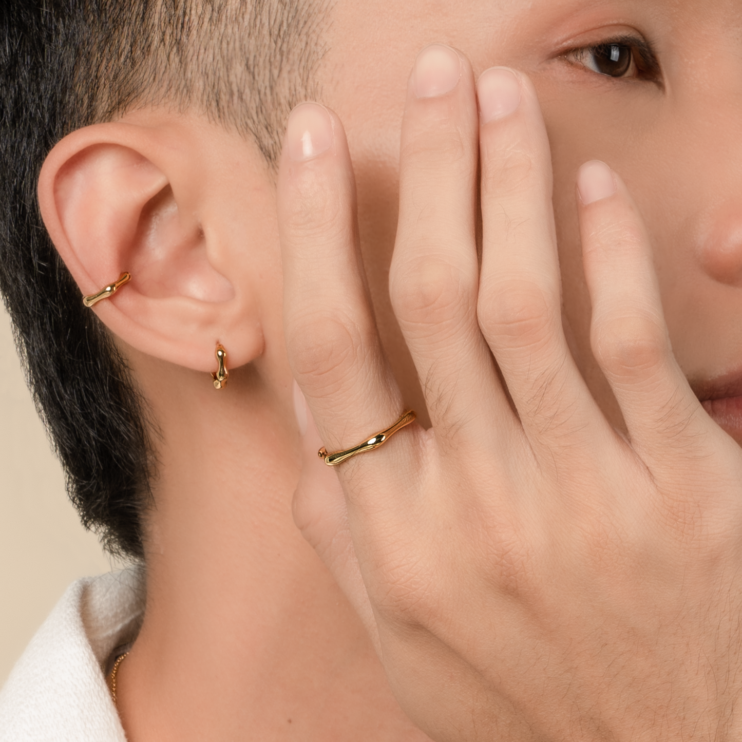 Gold Dominique Ring