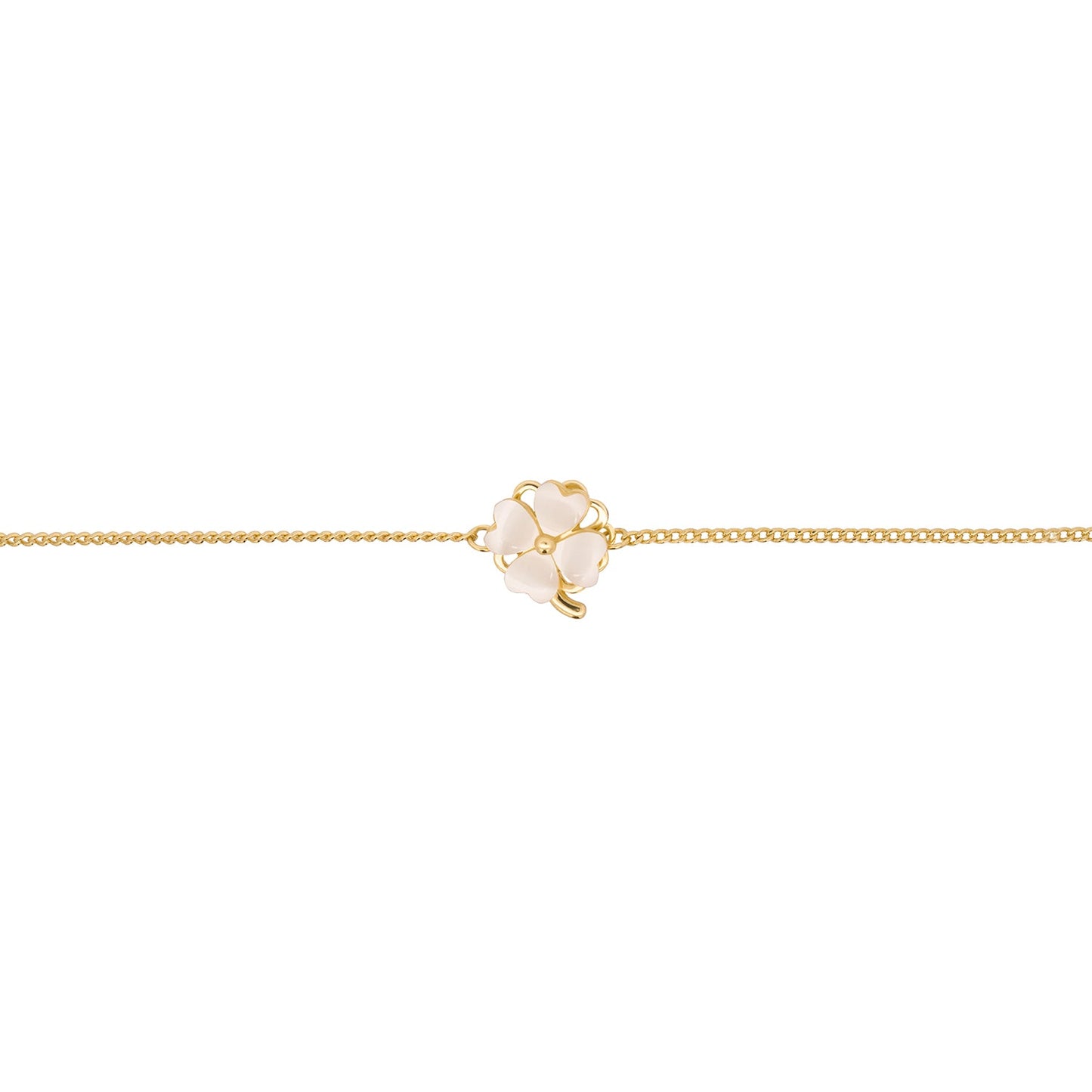 Gold Lucky Swivel Bracelet