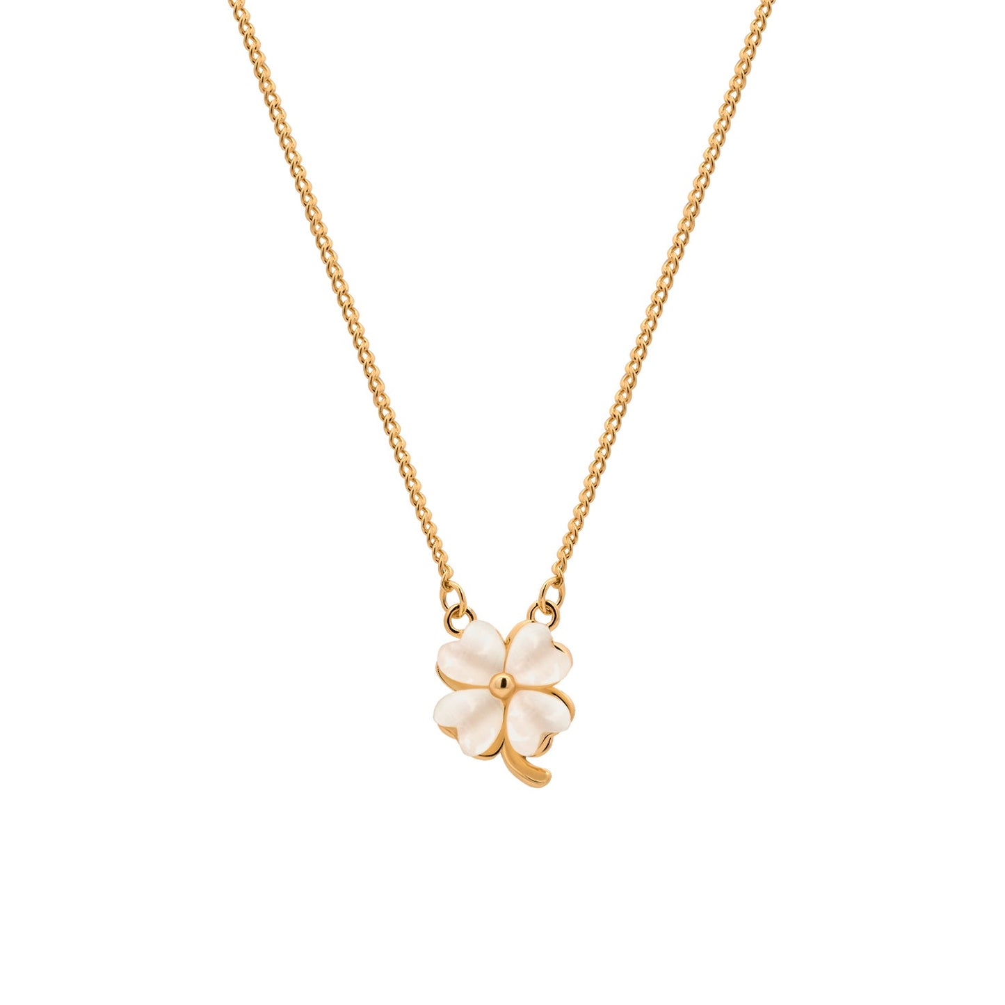 Gold Lucky Swivel Necklace