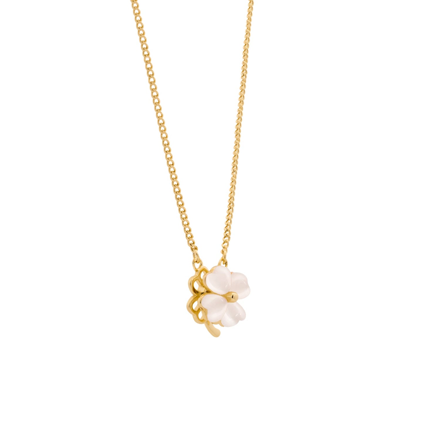 Gold Lucky Swivel Necklace