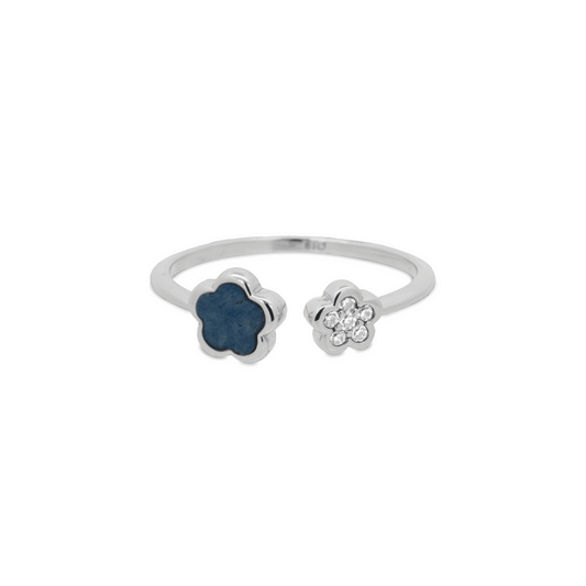 Silver Calyx Ring