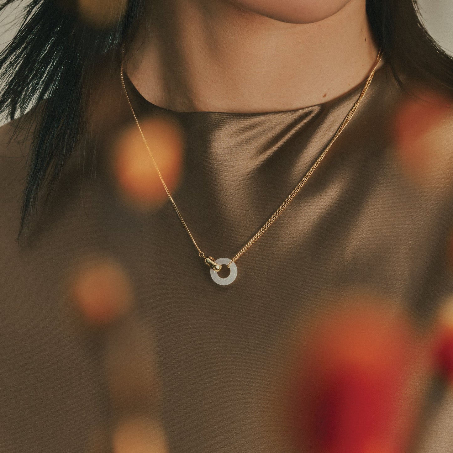 Gold Eternal Necklace