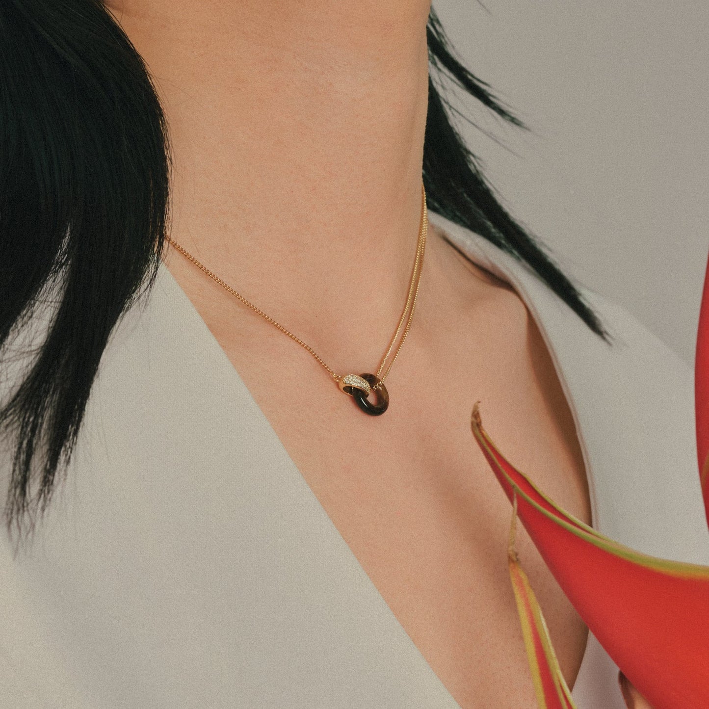 Gold Eternal Necklace
