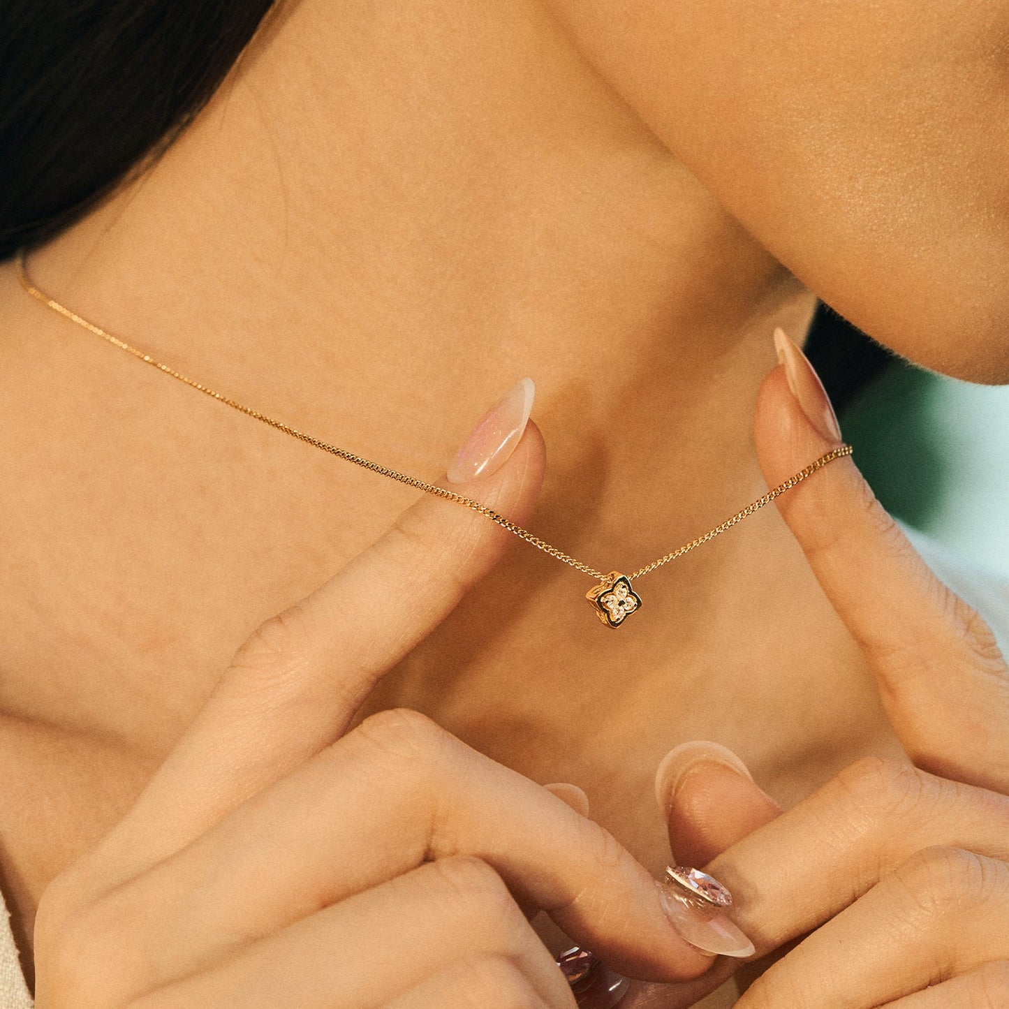 Gold Flourish Necklace