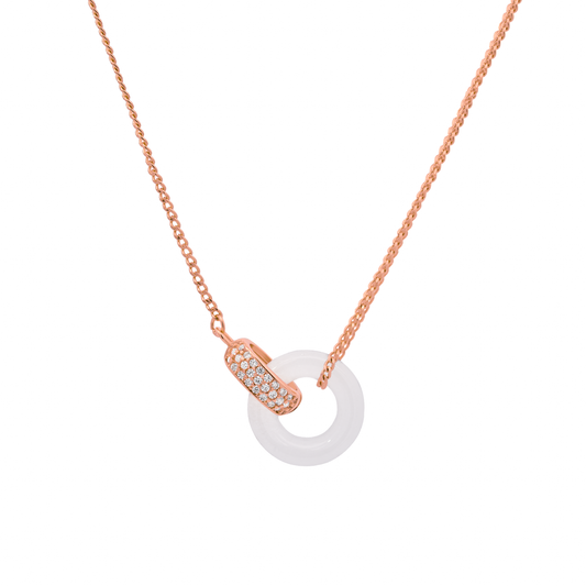 Rose Gold Eternal Necklace