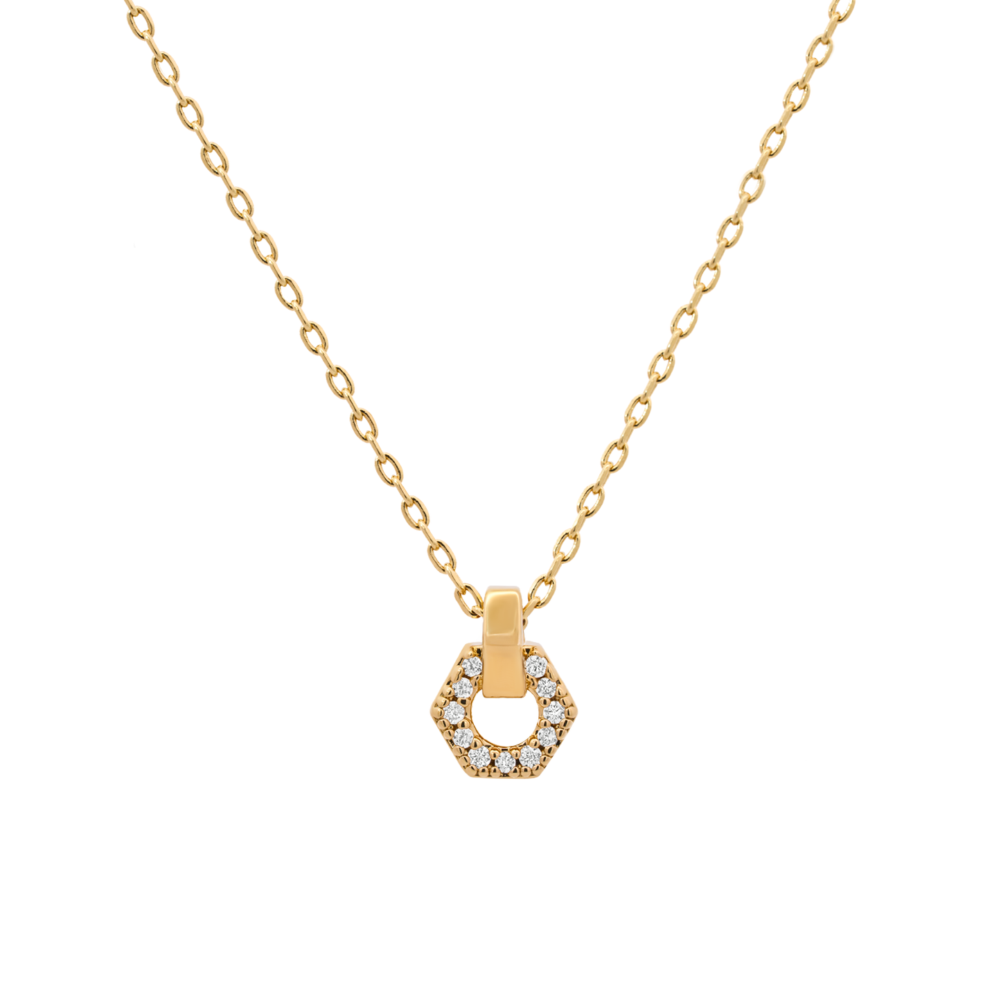 Gold Sia Necklace
