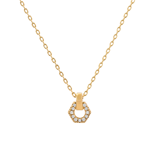 Gold Sia Necklace