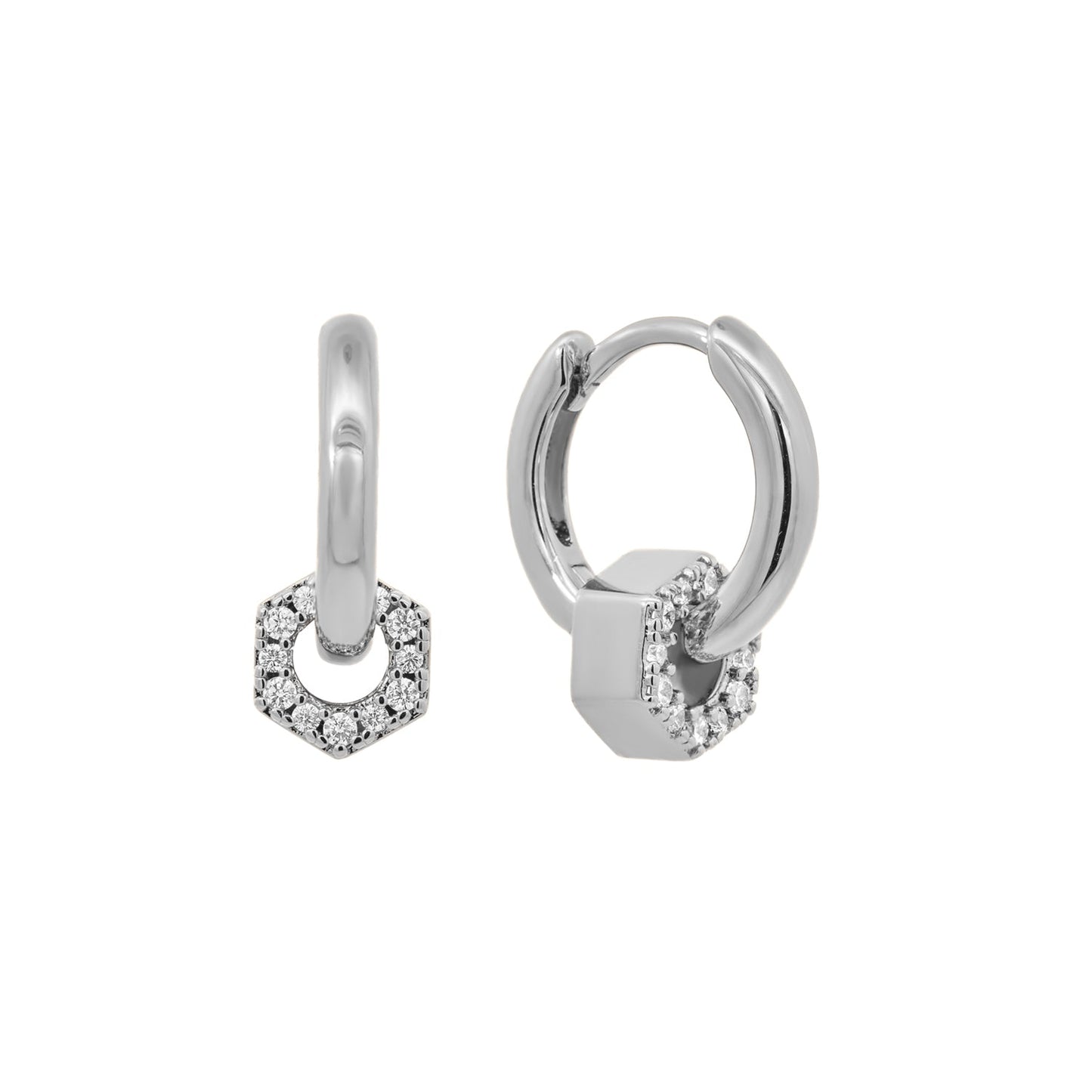 Silver Sia Huggies