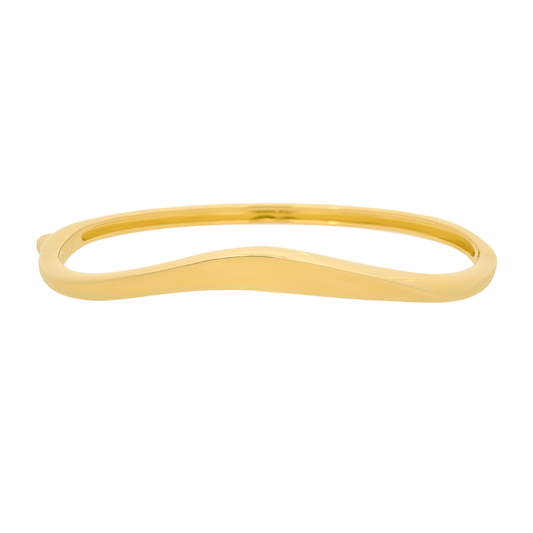 Gold Meridian Bangle