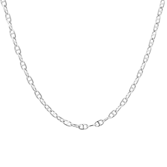 Silver Mariner Chain Necklace