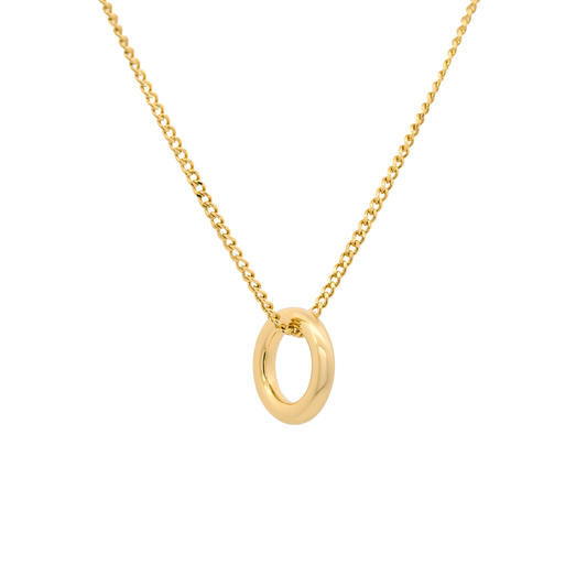 Gold Alex Charm Necklace