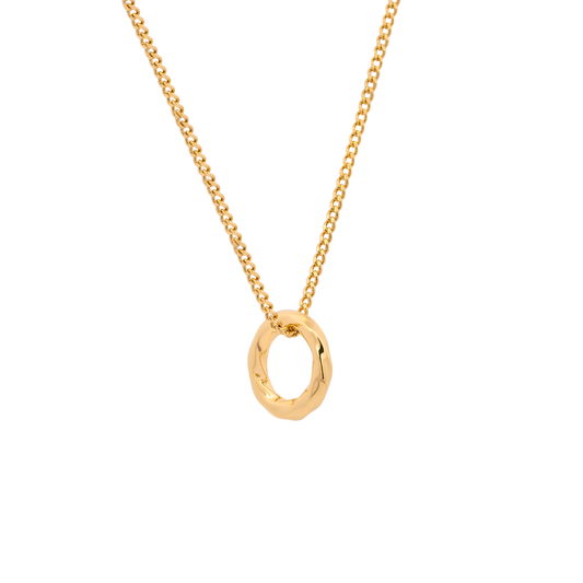 Gold Rumi Charm Necklace
