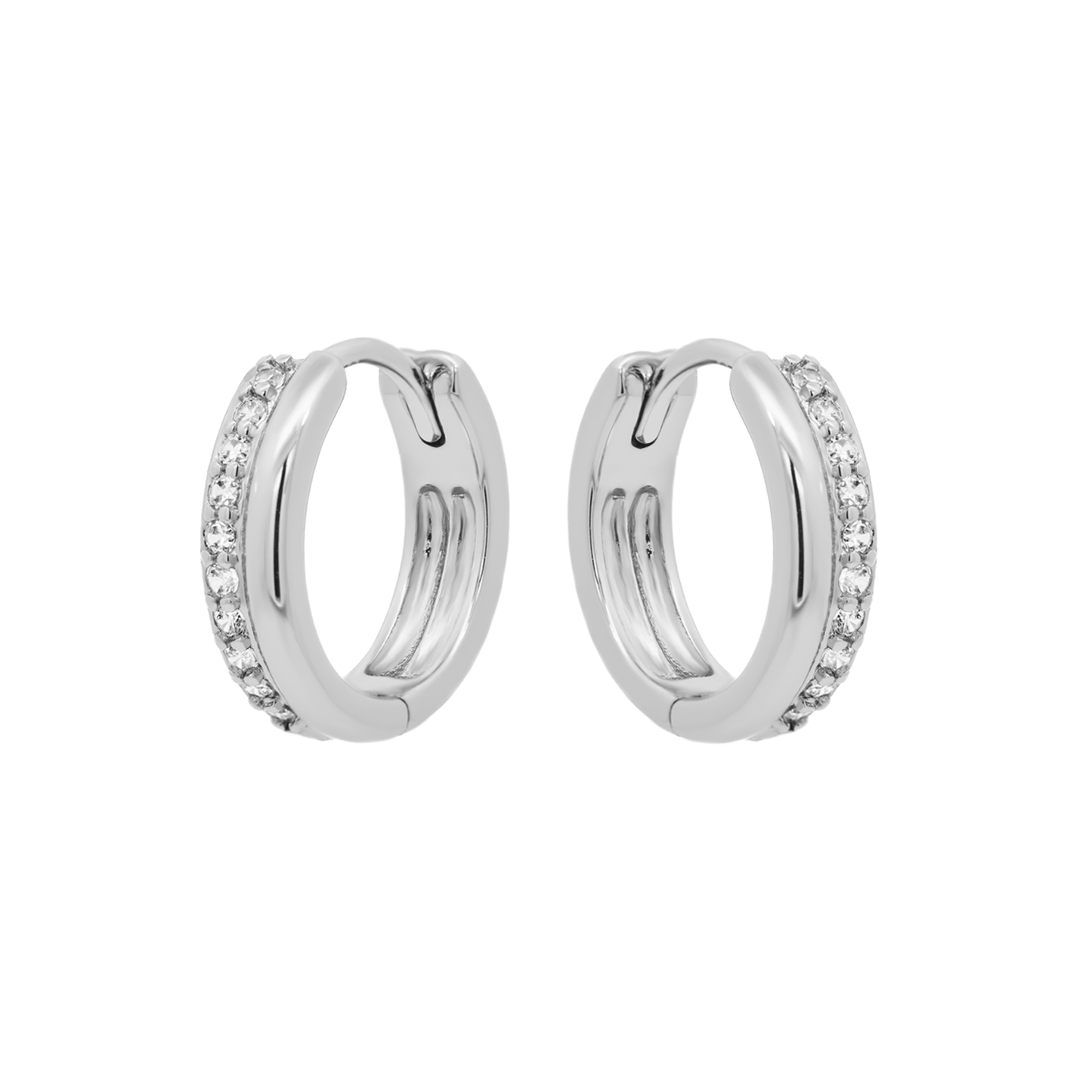 Silver Jazette Huggies