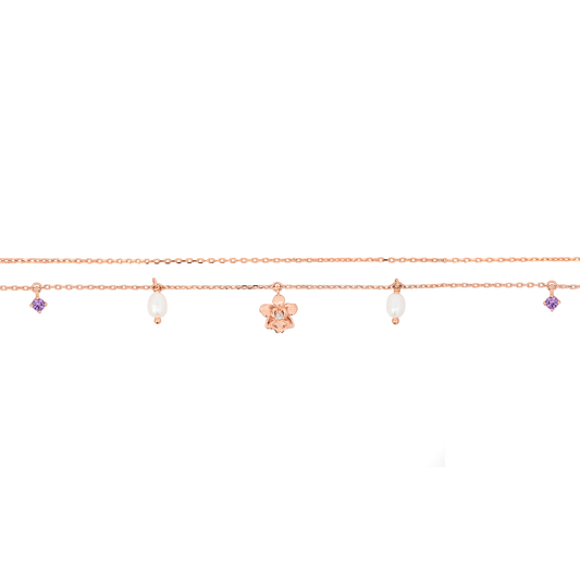 Rose Gold Cataleya Bracelet