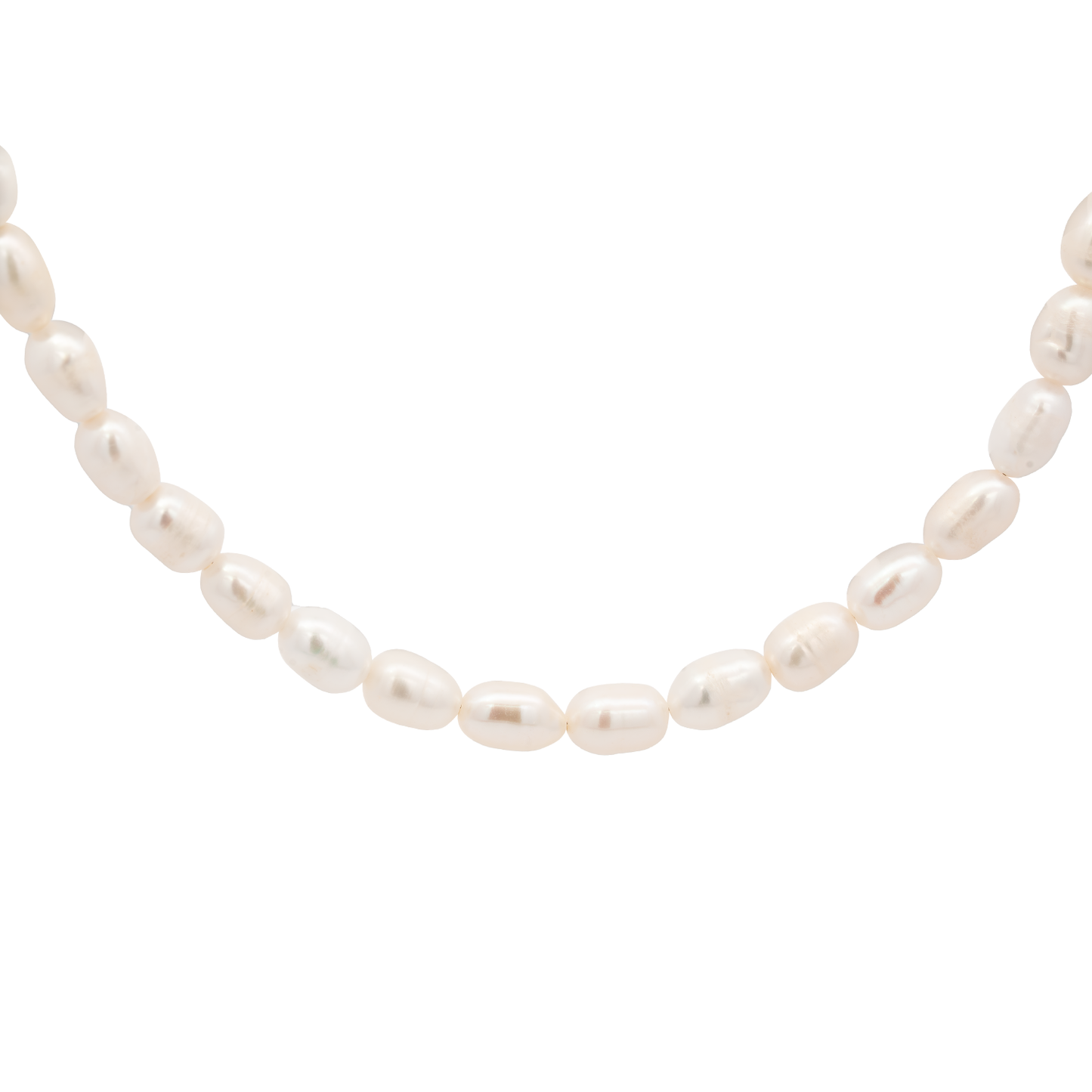 Gold Audrey Classic Pearl Necklace