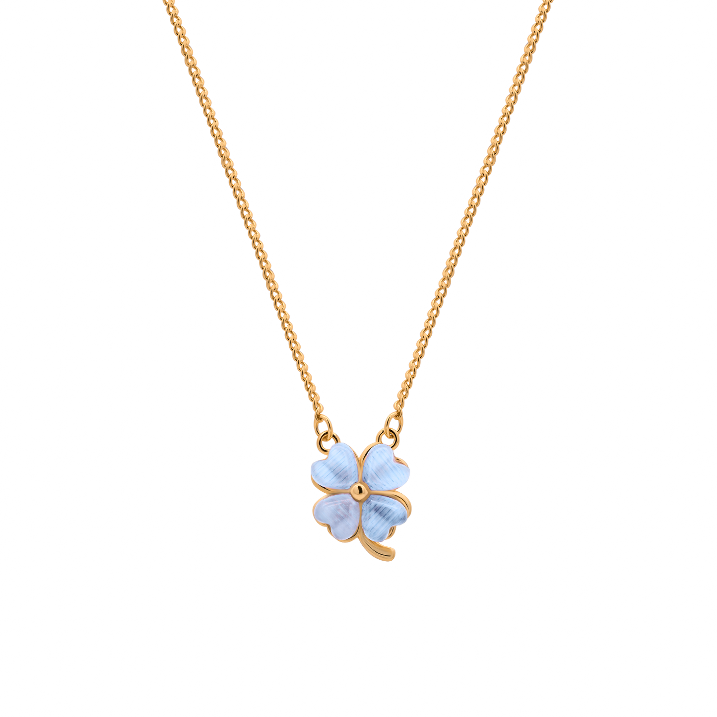 Gold Lucky Swivel Necklace