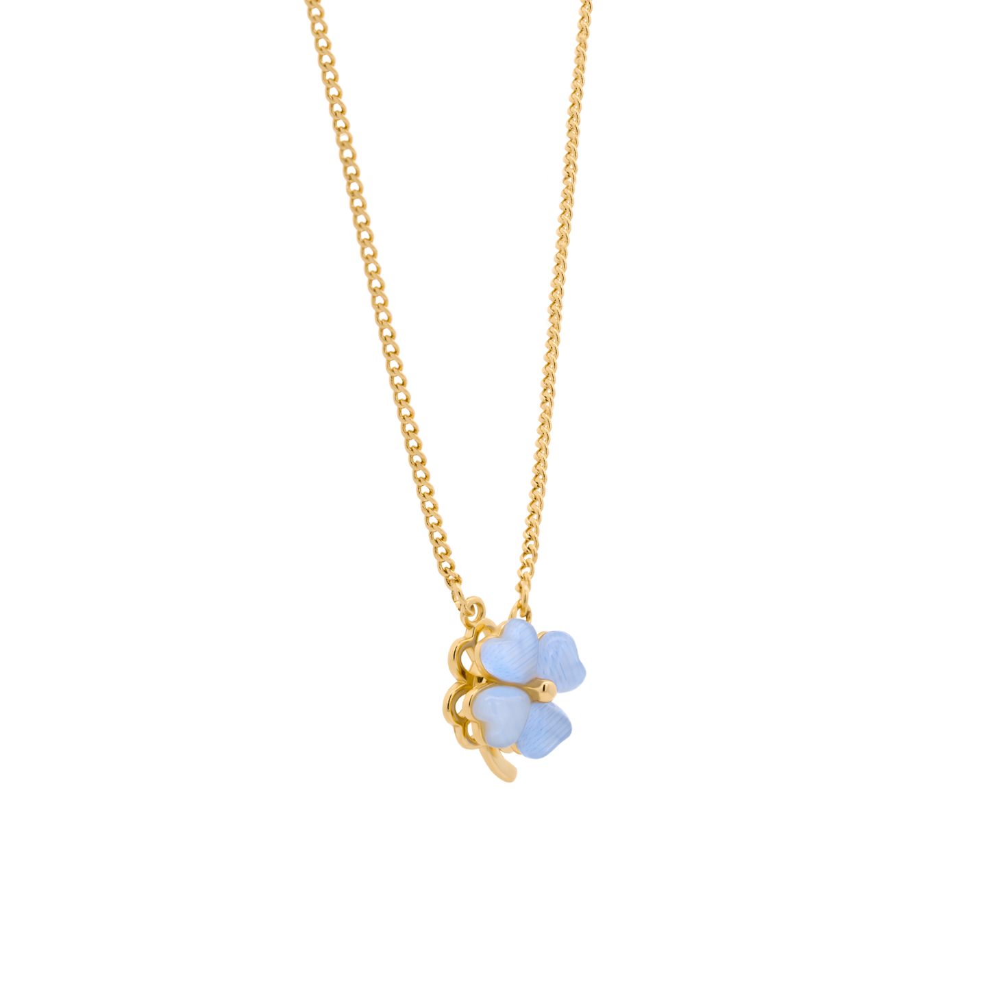 Gold Lucky Swivel Necklace