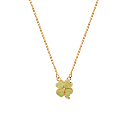 Gold Lucky Swivel Necklace