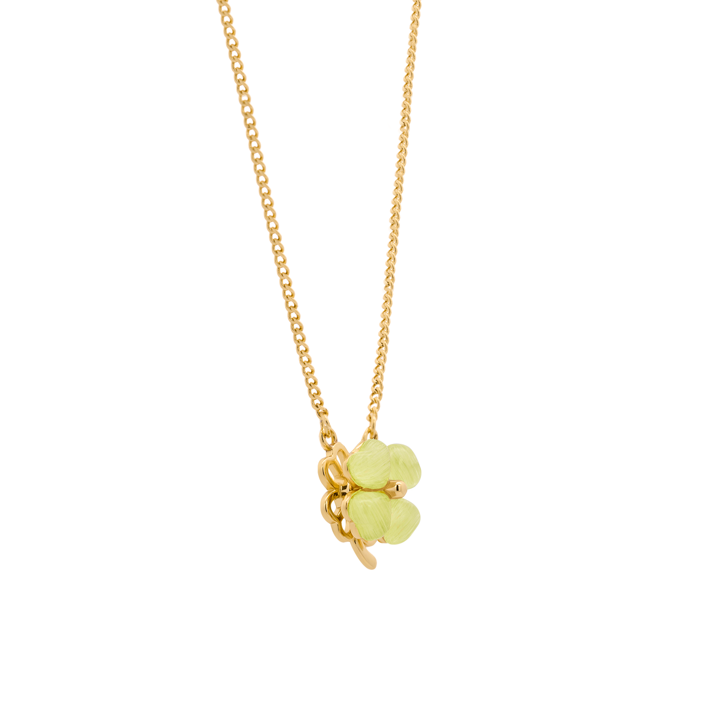 Gold Lucky Swivel Necklace
