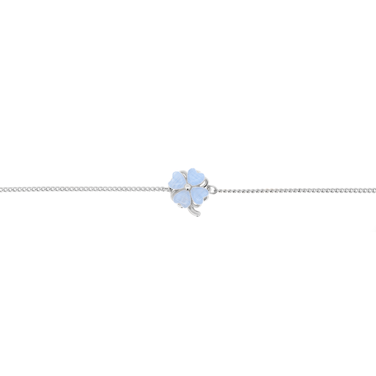 Silver Lucky Swivel Bracelet