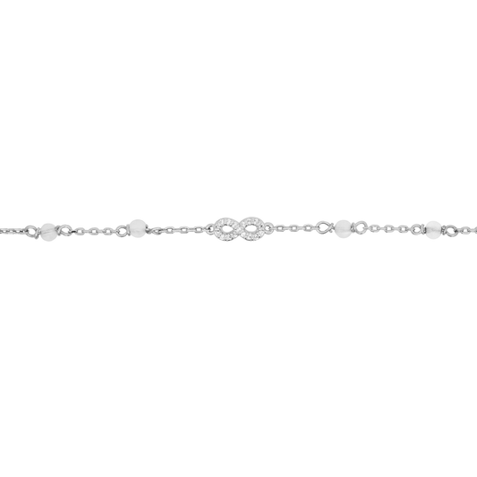 Silver Harmony Bracelet (Moonstone)