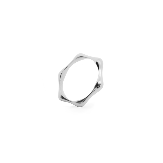 Silver Dominique Ring