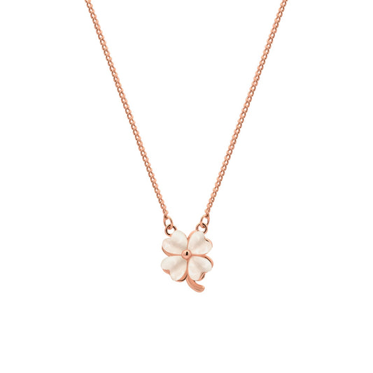 Rose Gold Lucky Swivel Necklace