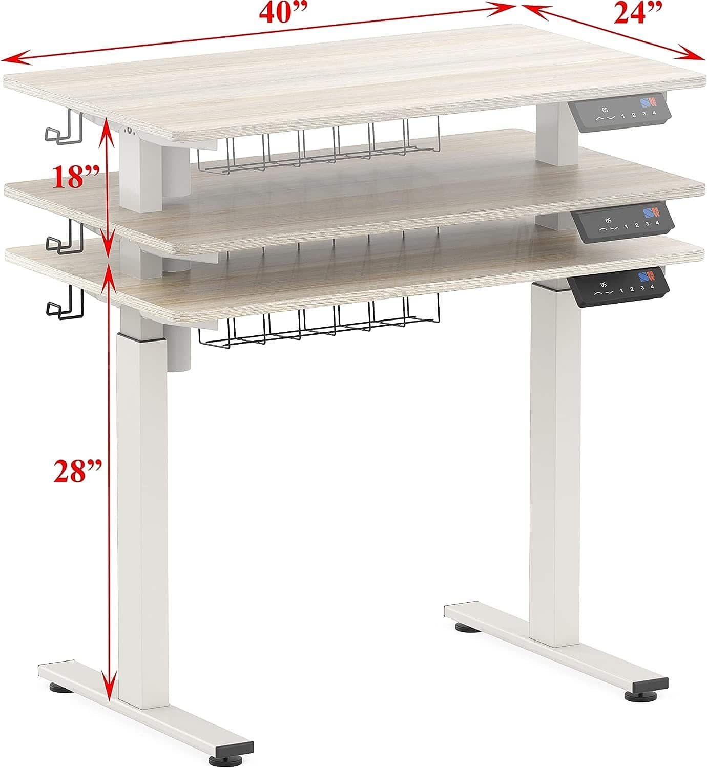SHW Height Adjustable Desk Review